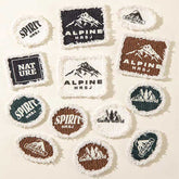 Outdoor Adventure Embroidered Patches – Custom Add-On for Dog Bandanas