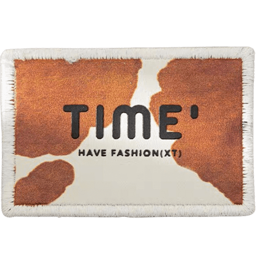 Fashion Text Embroidered Patch – Custom Add-On for Dog Bandanas
