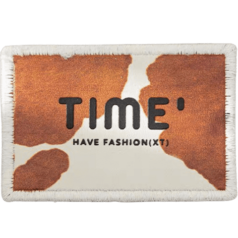Fashion Text Embroidered Patch – Custom Add-On for Dog Bandanas