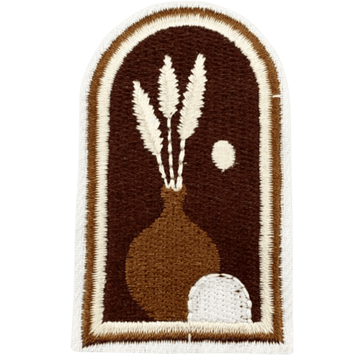 Bohemian Style Embroidered Patches – Retro Boho Add-On for Custom Dog Bandanas
