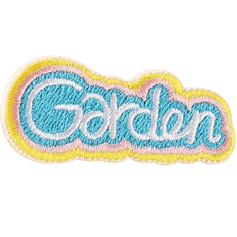 Colorful Word Embroidered Patches – Custom Add-On for Dog Bandanas