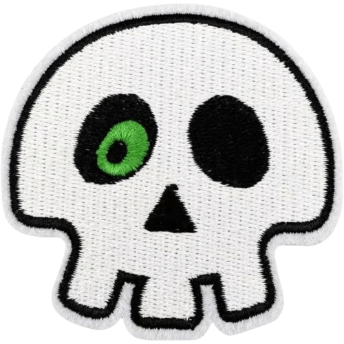 Halloween Embroidered Patches – Spooky Iron-On Appliqué Set for Clothes, Bags & Crafts