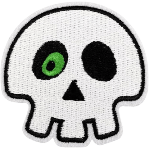 Halloween Embroidered Patches – Spooky Iron-On Appliqué Set for Clothes, Bags & Crafts