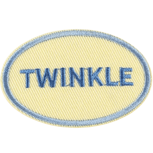 Colorful Word Embroidered Patches – Custom Add-On for Dog Bandanas
