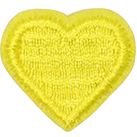 Colorful Heart Embroidered Patch – Custom Dog Bandana Decoration