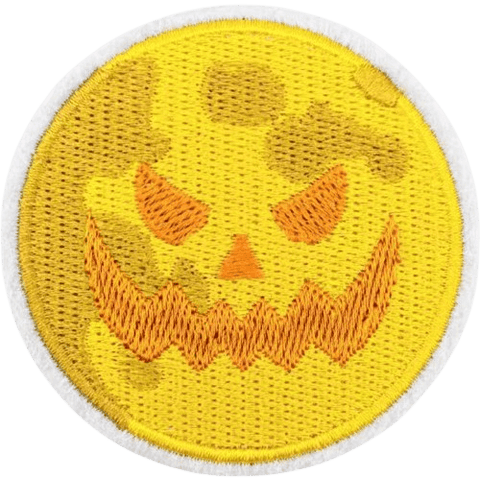 Halloween Embroidered Patches – Spooky Iron-On Appliqué Set for Clothes, Bags & Crafts