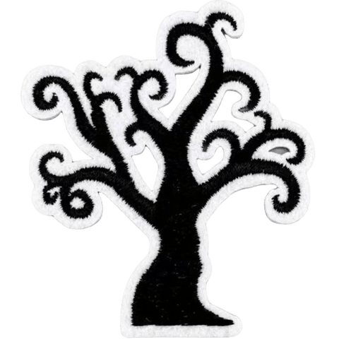 Halloween Embroidered Patches – Spooky Iron-On Appliqué Set for Clothes, Bags & Crafts