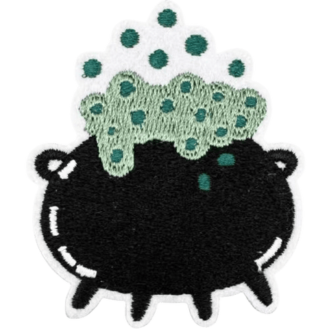 Halloween Embroidered Patches – Spooky Iron-On Appliqué Set for Clothes, Bags & Crafts