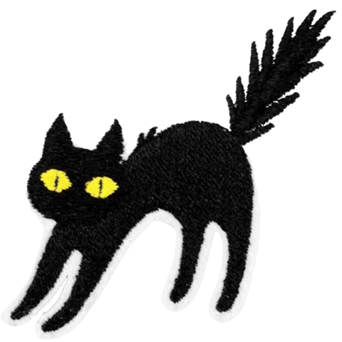 Halloween Embroidered Patches – Spooky Iron-On Appliqué Set for Clothes, Bags & Crafts