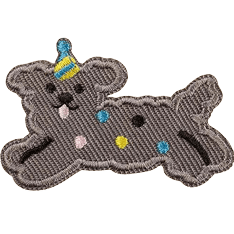 Cartoon Dog Embroidered Patches – Cute Add-On for Custom Dog Bandanas