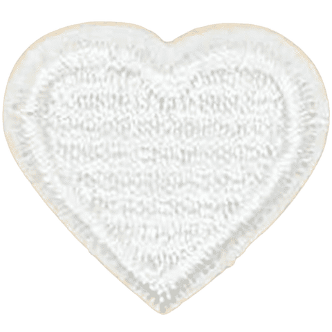 Colorful Heart Embroidered Patch – Custom Dog Bandana Decoration
