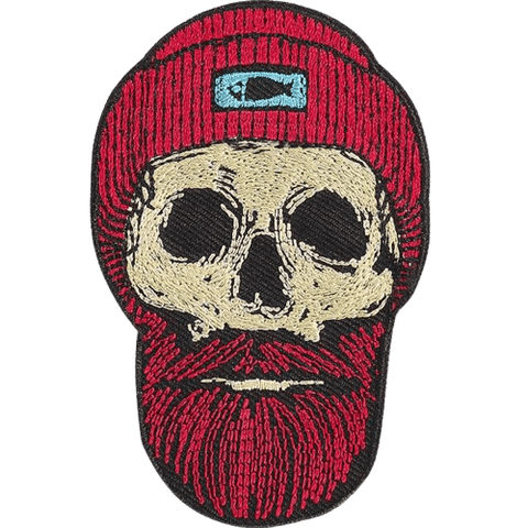 Skull & Gothic Iron-On Patches – Cool Embroidered Appliques for Custom Dog Bandanas & Pet Accessories