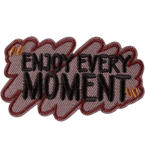 Motivational Quote Embroidered Patches – Inspiring Add-On for Custom Dog Bandanas