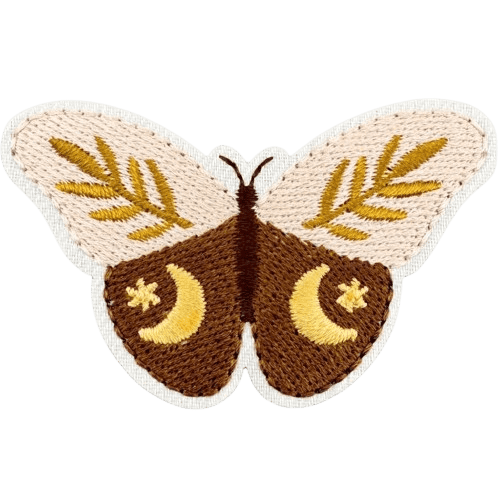 Bohemian Style Embroidered Patches – Retro Boho Add-On for Custom Dog Bandanas