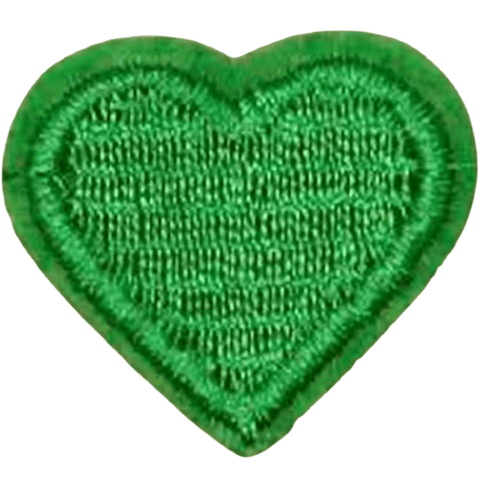 Colorful Heart Embroidered Patch – Custom Dog Bandana Decoration