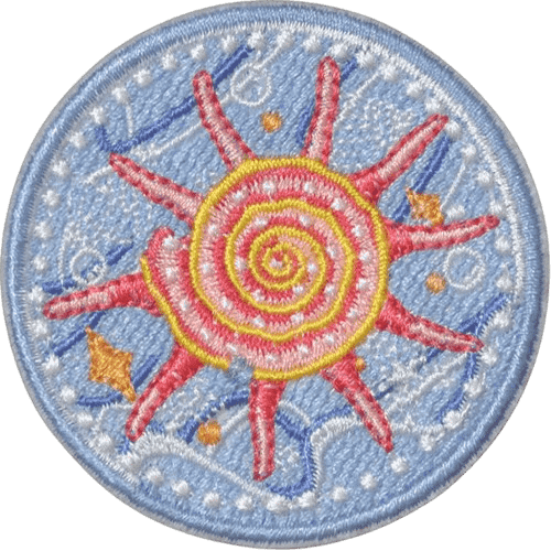 Ocean Theme Embroidered Patches – Sea Life Add-On for Custom Dog Bandanas
