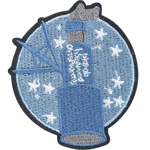 Outdoor Adventure Embroidered Patches – Camping & Hiking Add-On for Custom Dog Bandanas