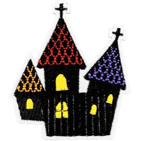 Halloween Embroidered Patches – Spooky Iron-On Appliqué Set for Clothes, Bags & Crafts