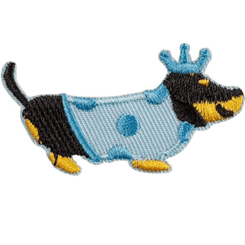 Cartoon Dog Embroidered Patches – Cute Add-On for Custom Dog Bandanas