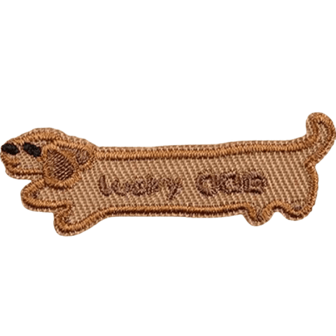 Cartoon Dog Embroidered Patches – Cute Add-On for Custom Dog Bandanas