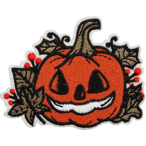 Cute Ghost Embroidered Patches – Halloween Iron-On Appliques for Custom Dog Bandanas & Pet Accessories