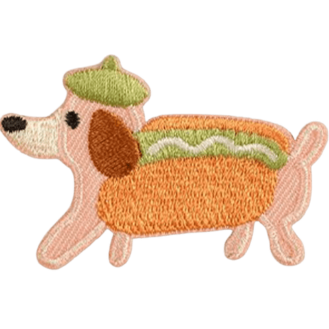 Cartoon Dog Embroidered Patches – Cute Add-On for Custom Dog Bandanas