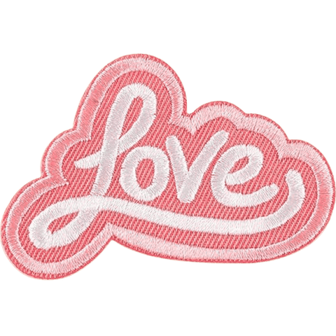 Colorful Word Embroidered Patches – Custom Add-On for Dog Bandanas