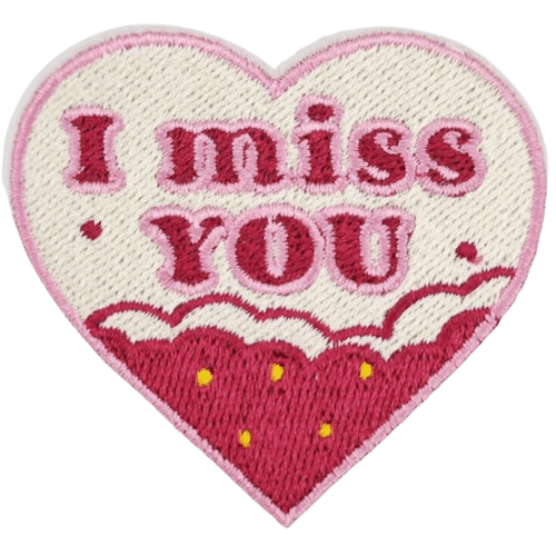Heart Shape Embroidered Patches – Love & Valentine Style for Custom Dog Bandanas