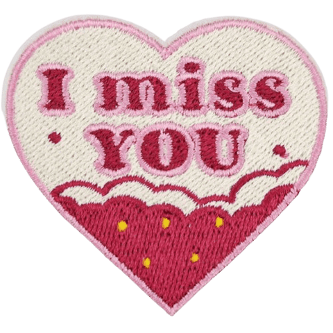 Heart Shape Embroidered Patches – Love & Valentine Style for Custom Dog Bandanas