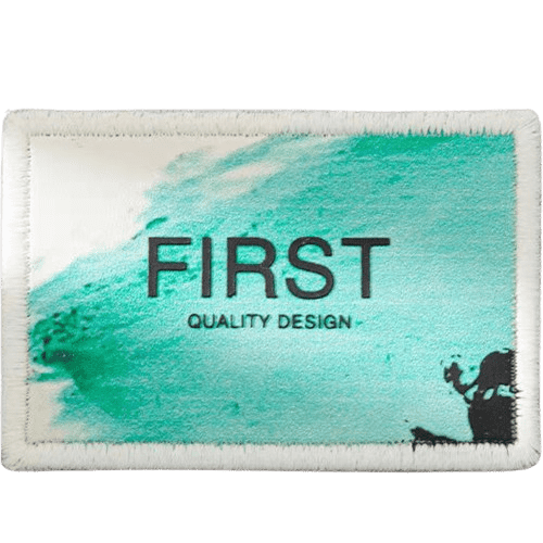 Fashion Text Embroidered Patch – Custom Add-On for Dog Bandanas