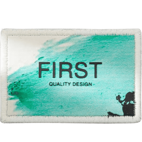 Fashion Text Embroidered Patch – Custom Add-On for Dog Bandanas