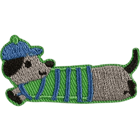 Cartoon Dog Embroidered Patches – Cute Add-On for Custom Dog Bandanas