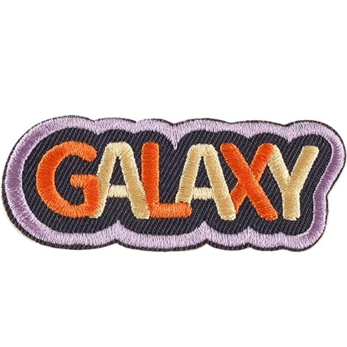 Colorful Word Embroidered Patches – Custom Add-On for Dog Bandanas