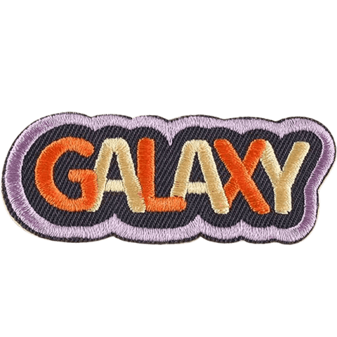 Colorful Word Embroidered Patches – Custom Add-On for Dog Bandanas