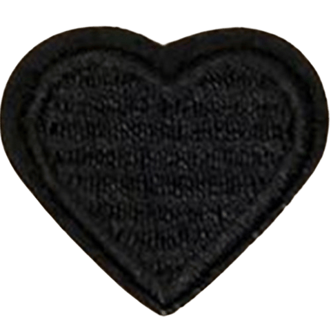 Colorful Heart Embroidered Patch – Custom Dog Bandana Decoration
