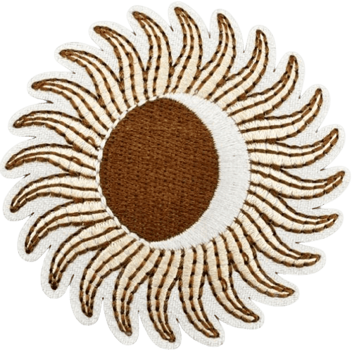 Bohemian Style Embroidered Patches – Retro Boho Add-On for Custom Dog Bandanas