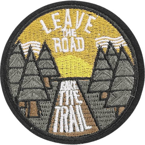Outdoor Adventure Embroidered Patches – Camping & Hiking Add-On for Custom Dog Bandanas