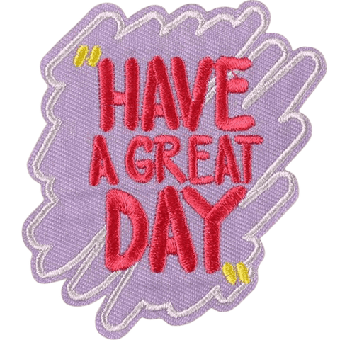 Motivational Quote Embroidered Patches – Inspiring Add-On for Custom Dog Bandanas