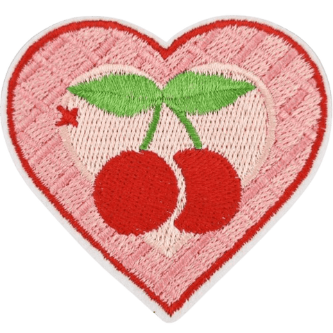 Heart Shape Embroidered Patches – Love & Valentine Style for Custom Dog Bandanas