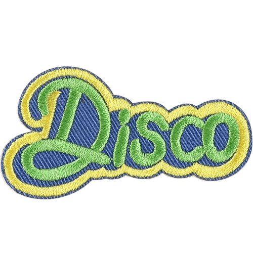 Colorful Word Embroidered Patches – Custom Add-On for Dog Bandanas