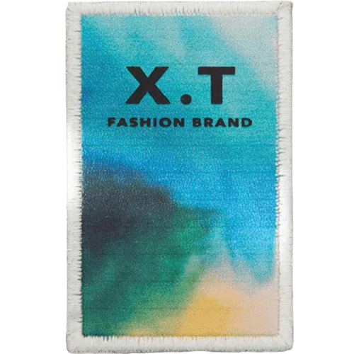 Fashion Text Embroidered Patch – Custom Add-On for Dog Bandanas