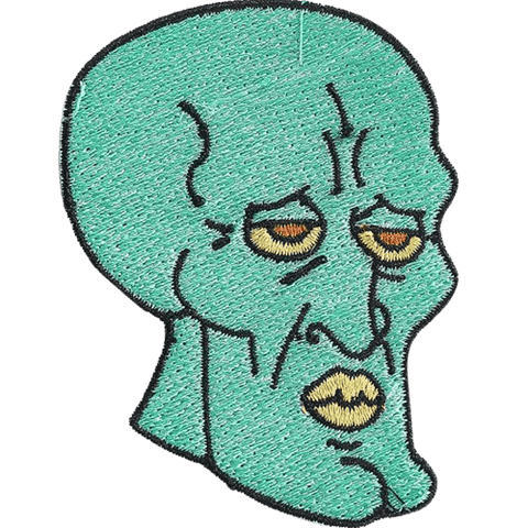 Skull & Gothic Iron-On Patches – Cool Embroidered Appliques for Custom Dog Bandanas & Pet Accessories