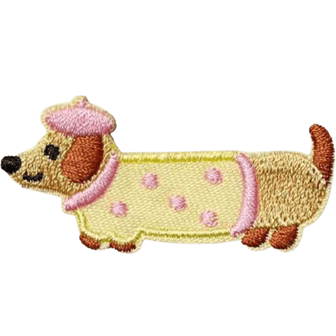 Cartoon Dog Embroidered Patches – Cute Add-On for Custom Dog Bandanas