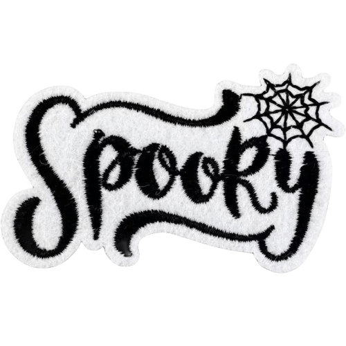 Halloween Embroidered Patches – Spooky Iron-On Appliqué Set for Clothes, Bags & Crafts