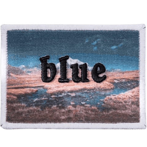 Fashion Text Embroidered Patch – Custom Add-On for Dog Bandanas