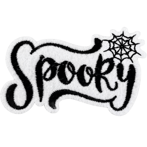 Halloween Embroidered Patches – Spooky Iron-On Appliqué Set for Clothes, Bags & Crafts