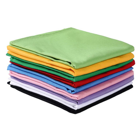 Moreloveu custom solid color dog bandanas stacked in multiple colors on white background