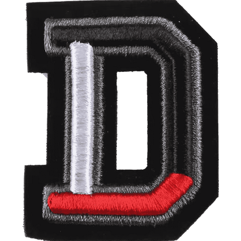 Varsity Alphabet Embroidery Patches A–Z – Iron-On Sew-On Letter Appliques for Jackets, Bags & Hats by Moreloveu