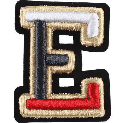 Varsity Alphabet Embroidery Patches A–Z – Iron-On Sew-On Letter Appliques for Jackets, Bags & Hats by Moreloveu