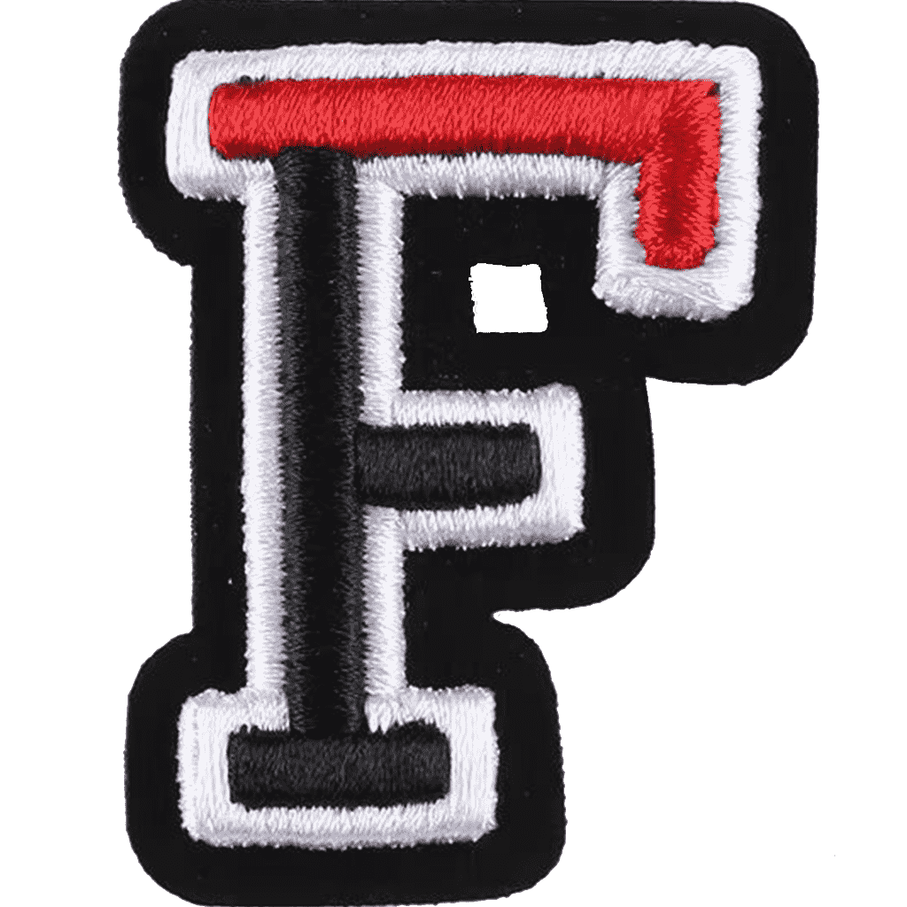 Varsity Alphabet Embroidery Patches A–Z – Iron-On Sew-On Letter Appliques for Jackets, Bags & Hats by Moreloveu